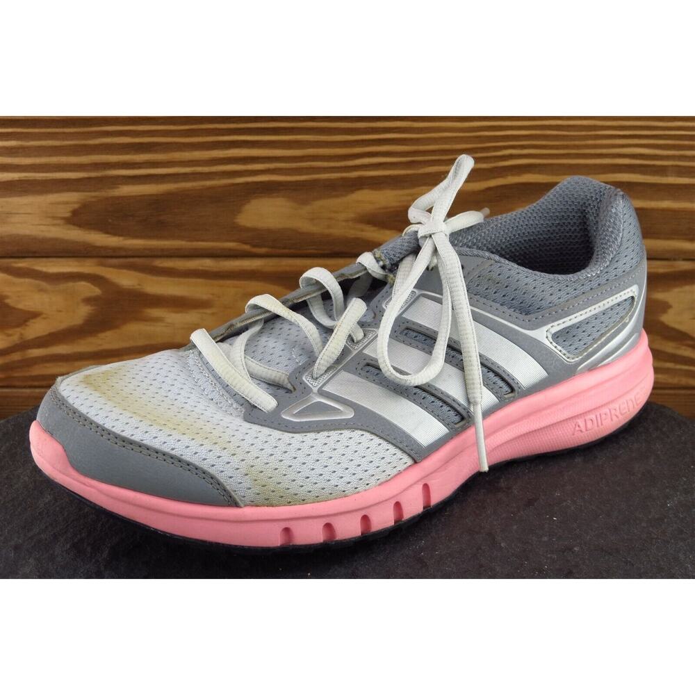 adidas Women Size 8 M Gray Running Mesh 113050397